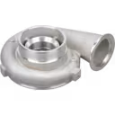 447843-0010-cast Compressor Housing for GTA4202 Turbocharger - Detroit Diesel Series 60 thumbnail 3