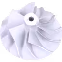 Compressor Wheel 442476-0019 de Remplacement pour Turbo TO4E08 sur Komatsu D65EX-12E thumbnail 3