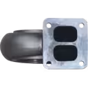 408667-0023 Turbine Housing Replacement for CAT 3304 Turbocharger thumbnail 2