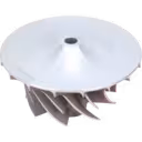 Roue Compresseur 6506-21-1040 de Turbochargeur pour Komatsu PC400-7 SAA6D125E-5 thumbnail 4