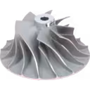 Roue Compresseur 6506-21-1040 de Turbochargeur pour Komatsu PC400-7 SAA6D125E-5 thumbnail 3