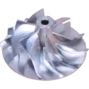 FOR 53049880075 CW Compressor Wheel for J96 Turbocharger Replacement thumbnail 2