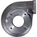 Carter Turbine de Turbochargeur TO4B27 (443548-0002) pour Mercedes-Benz 1617 OM352A thumbnail 1