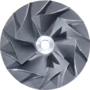 6505-51-1410 Compressor Wheel for Komatsu D155A-3 Turbocharger Replacement thumbnail 1