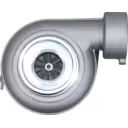 0R5812 4LE504 Turbocharger Replacement for CAT D6G, D6D, and CAT 3306 Engines thumbnail 2