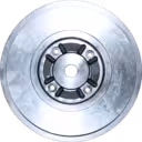 442480-0005 BP J96 Back Plate for Turbocharger Replacement thumbnail 1