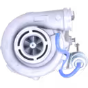 Turbochargeur de Remplacement GT42 65091007119 pour Excavateur Daewoo DE12TIS thumbnail 2