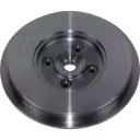 451355-2 Back Plate Replacement for GT5002BS Turbocharger - CAT Earth Moving thumbnail 2